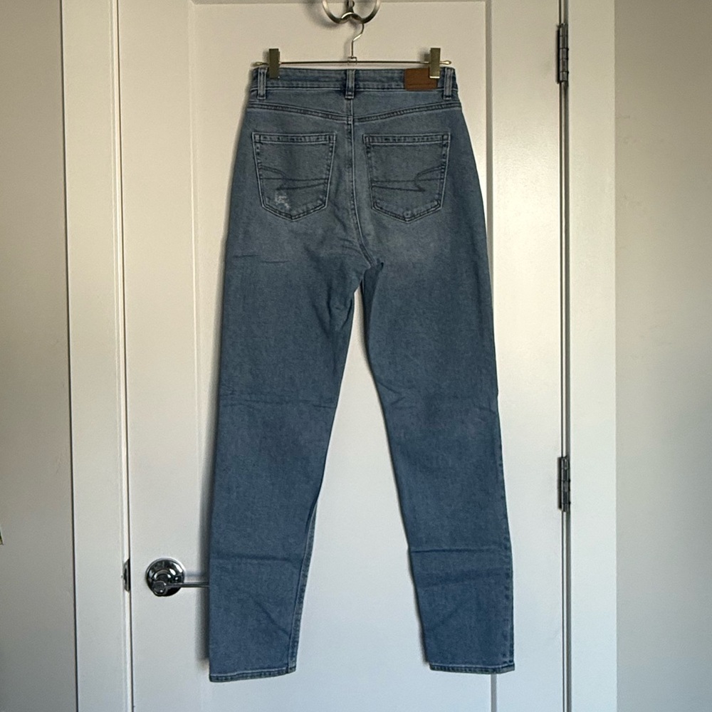 American Eagle Outfitters Blue Mom Jeans